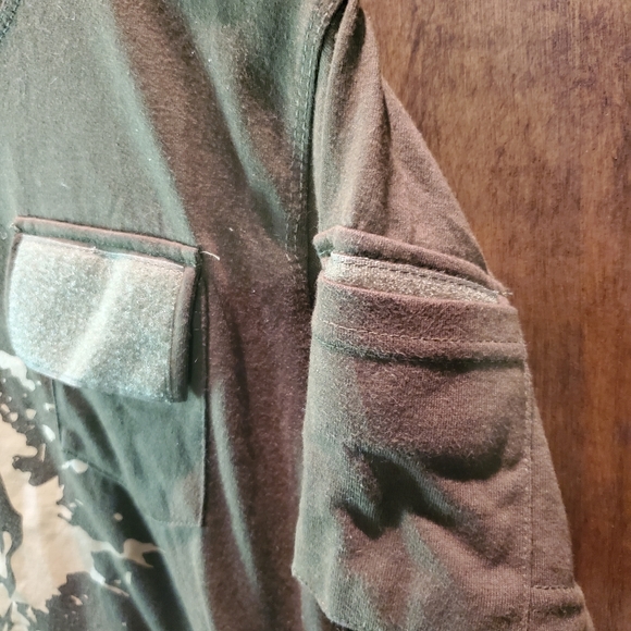 Grim Tactical Tee Medium Green - Picture 4 of 6